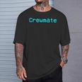 Crewmate Imposter Not Me Video Gaming Joke Humor T-Shirt Gifts for Him