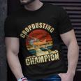 Cropdusting Champion Vintage Gag For Men T-Shirt Gifts for Him