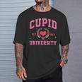 Cupid University Cute Valentine's Day Love School T-Shirt Gifts for Him