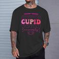 Cupid University Valentine Couple Cupid T-Shirt Gifts for Him