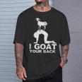 Cute Goat Yoga I Goat Your Back With Yoga Pose T-Shirt Gifts for Him