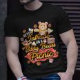 Cute Teddy Bear Never Intrude On A Picnic Toy Cartoon T-Shirt Gifts for Him