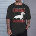 Dackel Hund Papa Dackel Hund Besitzer Dackel T-Shirt Geschenke für Ihn