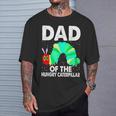Dad Of Hungry Caterpillar Cute Caterpillar Birthday T-Shirt Gifts for Him
