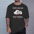 Dad And Son Partner Look Best Friends For Life T-Shirt Geschenke für Ihn