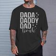 Dada Daddy Dad Bruh Awesome Like My Daughter Father's Day T-Shirt Gifts for Him