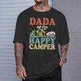 Dada Of The Happy Camper First Birthday Camping Family T-Shirt Gifts for Him