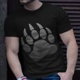 Daddy Bear Cub Paw Print Lgbt T-Shirt Gifts for Him