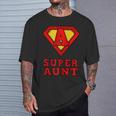 Damen Superhelden-Super-Tante- – Tolles Geschenk T-Shirt Geschenke für Ihn