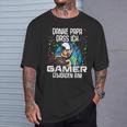 Danke Papa Dass Ich Gamer Geworden Bin Zocken Gaming T-Shirt Geschenke für Ihn