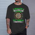 Dart Unterschätze Niemals Ein Alten Darter T-Shirt Geschenke für Ihn