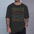 De Primer Nombre De La Gracia Mi Personalizada Con Nombre Camiseta unisex Regalos para él