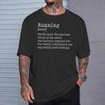 Definition Runner Graphic Running Jogger Sports Athlete T-Shirt Gifts for Him