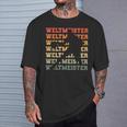 Deutschland Basketball Weltmeister 2023 T-Shirt Geschenke für Ihn