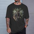 Dios Anubis Antiguo Egipto Recuerdo Egipto Camiseta unisex Regalos para él