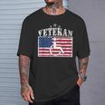 Disabled Handicapped Veteran For Veteran T-Shirt Gifts for Him