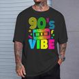 Divertido Disfraz De Los Años 90 Estilo Retro De Los Años 90 Y 90 Camiseta unisex Regalos para él
