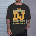 Dj Profesión Divertida Dj Camiseta unisex Regalos para él