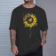 Doberman Mom Sunflower Doberman Pinscher Dog Mom Mama T-Shirt Gifts for Him
