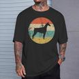 Doberman Vintage Retro Doberman Dog T-Shirt Gifts for Him