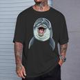 Dolphin Sea Animal Whale Marine Biology Dolphin Lover T-Shirt Gifts for Him