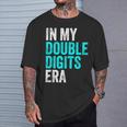 In My Double Digits Era Ten Year Old Boy 10Th Birthday T-Shirt Gifts for Him