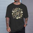 Dragon Aesthetic Japanese Culture Tokyo Inspired Asian T-Shirt Gifts for Him