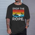 Drop The Rope Surfboarding Surfer Summer Surf Water Sports T-Shirt Gifts for Him