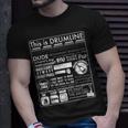 This Is Drumline Drum Line Sayings & Memes T-Shirt Gifts for Him