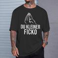 Du Kleine Ficko Italy Gesture T-Shirt Geschenke für Ihn