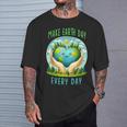 Earth Day 2024 Make Earth Day Every Day Cute Earth Day T-Shirt Gifts for Him