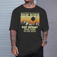 East Bethany New York Total Solar Eclipse 2024 T-Shirt Gifts for Him