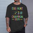 Easter Egg Hunt Champion Dad Pregnancy Announcement T-Shirt Gifts for Him