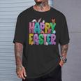 Easter Faux Sequin Bunny T-Shirt Gifts for Him
