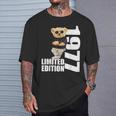 Edición Limitada 1977 Osos Cumpleaños 1977Intage 1977 Camiseta unisex Regalos para él