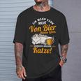 Ein Mann Kann Nichton Bier Alleine Leben Ein Mann Kann Nichton Bier T-Shirt Geschenke für Ihn