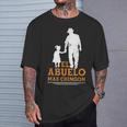 El Abuelo Mas Chingon Abuelo In Spanish Grandpa T-Shirt Gifts for Him