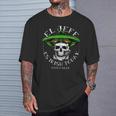 El Jefe Is Irish Today St Patrick's Day Skull Mexican T-Shirt Gifts for Him