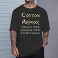 En Coton Armure Statistiques Drôles D'équipement De Jeu Rpg T-Shirt Cadeaux pour lui
