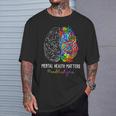End The Stigma Mental Health Matters Mental Awareness T-Shirt Gifts for Him