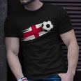 England Flag Jersey England Soccer Team England T-Shirt Gifts for Him