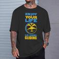 Enjoy Your Life Go Hang Gliding Hang Glider T-Shirt Gifts for Him