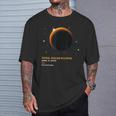 Erie Pennsylvania Pa Total Solar Eclipse April 8 2024 T-Shirt Gifts for Him