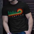 Evergreen Vintage Stripes Fishpond Alabama T-Shirt Gifts for Him