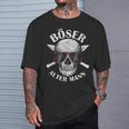 Evil Old Man Skull Dad T-Shirt Geschenke für Ihn