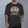 Family Vacation 2024 Beach Matching Summer Vacation 2024 T-Shirt Gifts for Him