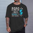 Father 2024 Wird Geladen Papa Loading 2024 Werdender Papa T-Shirt Geschenke für Ihn