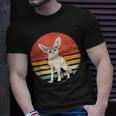 Fennec Fox Retro Style Animal Zoo African Animal Lover T-Shirt Gifts for Him