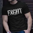 Fight Lung Cancer Military Style Awareness Ribbon T-Shirt Gifts for Him