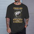 Finger Wegon Meiner Rute Ausser Du Bist Feucht Schluckst T-Shirt Geschenke für Ihn